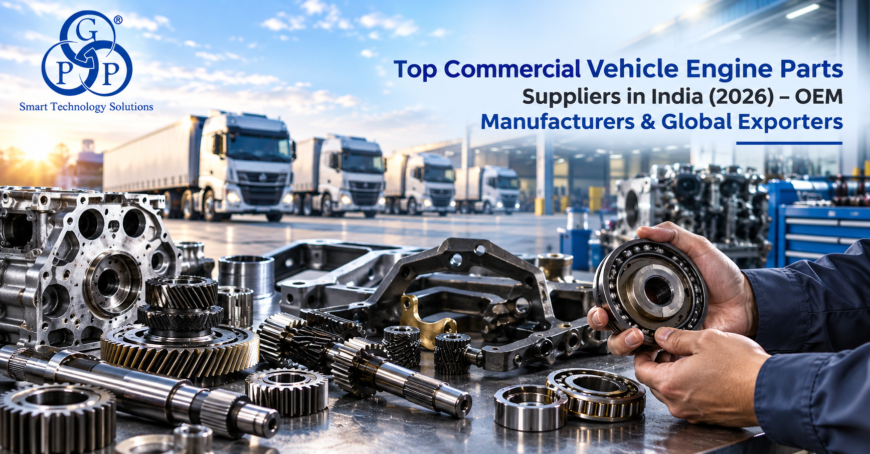 Top Commercial Vehicle Engine Parts Suppliers in India (2026) -- OEM Manufacturers & Global Exporters