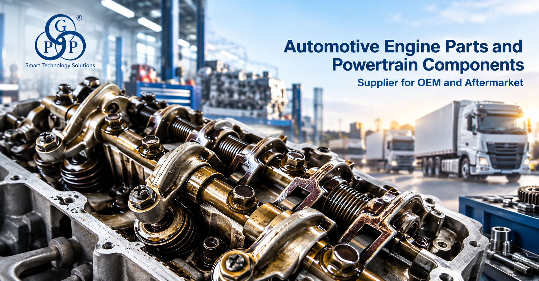 Automotive Engine Parts and Powertrain Components Supplier for OEM and Aftermarket