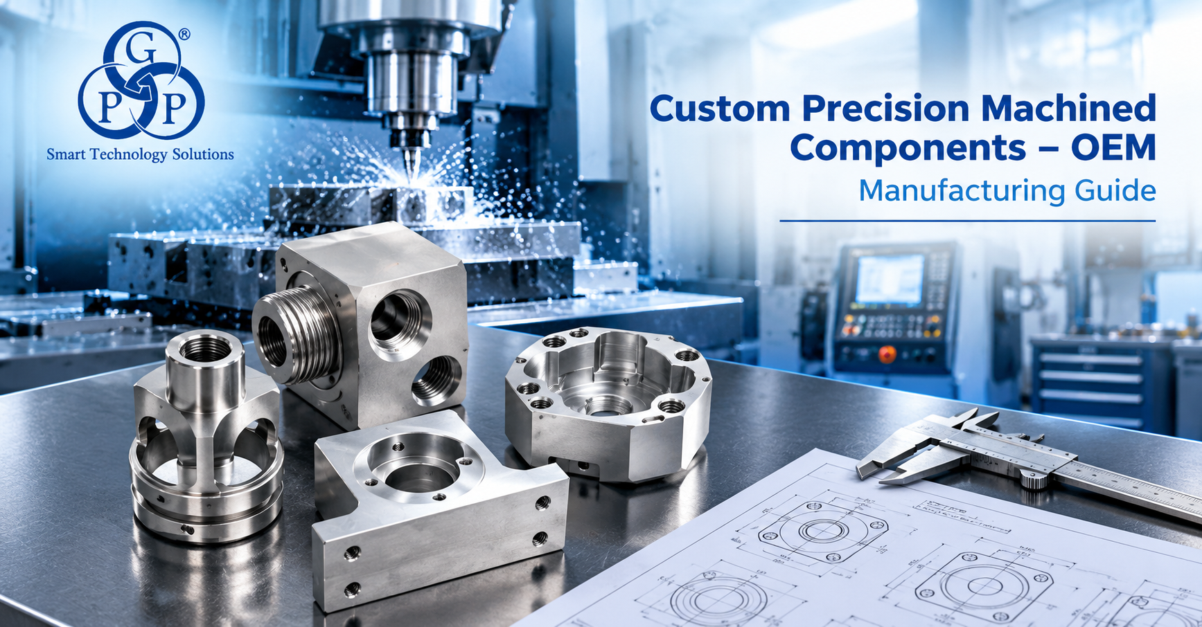 Custom Precision Machined Components -- OEM Manufacturing Guide