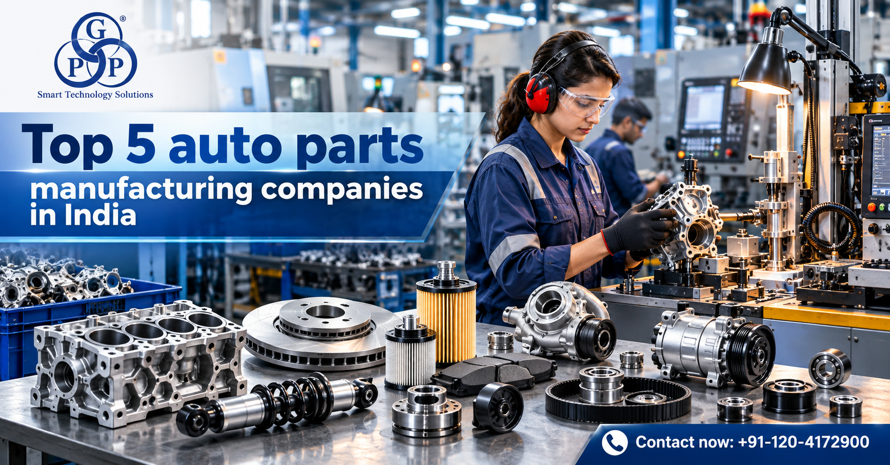 Top 5 auto parts manufacturing companies in India