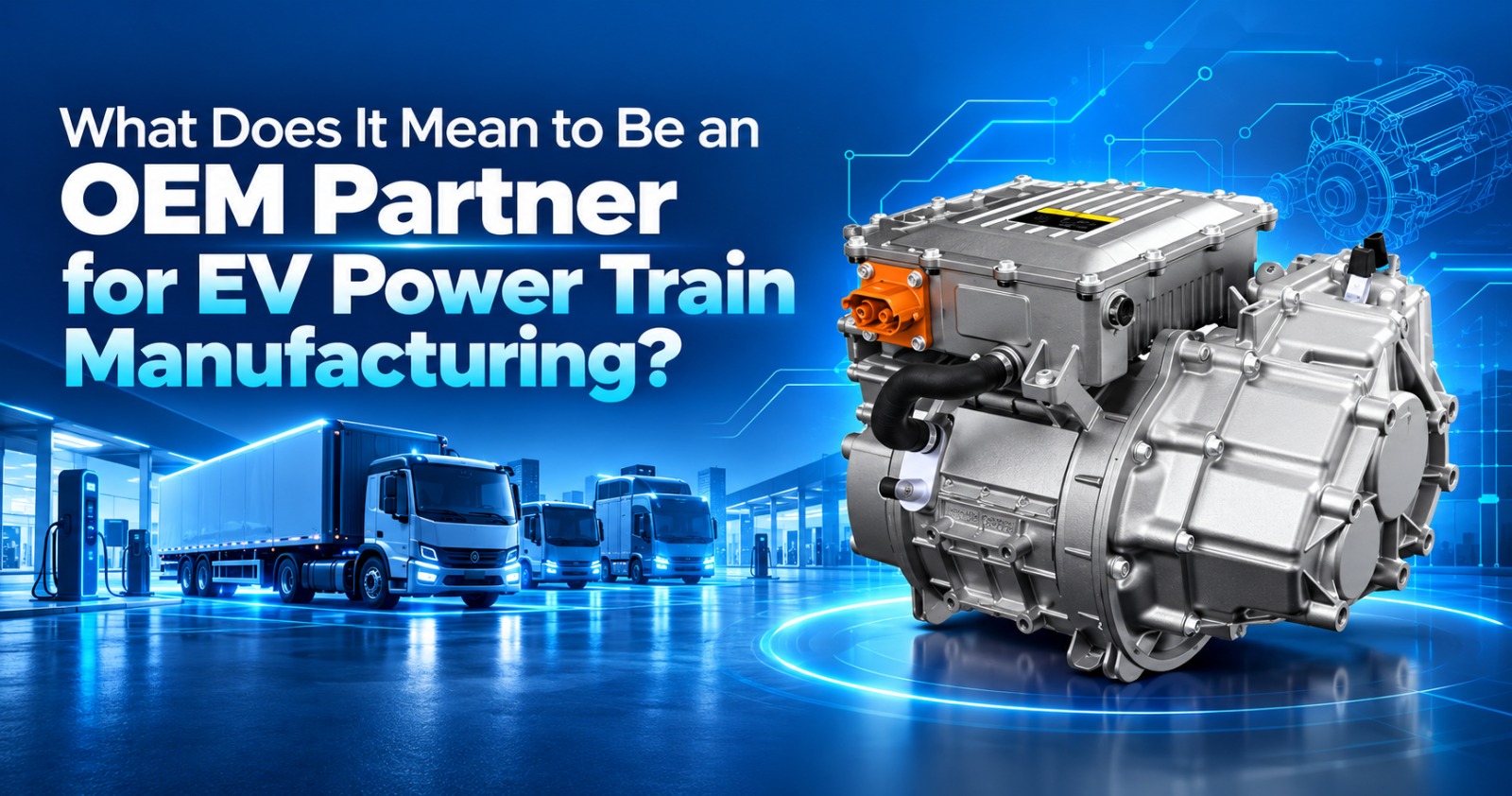 What Does It Mean to Be an OEM Partner for EV Powertrain Manufacturing?