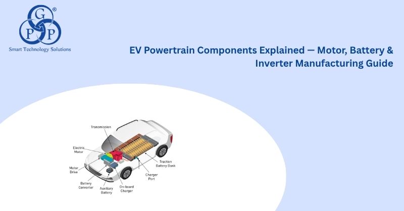 EV Powertrain Components Explained --- Motor, Battery & Inverter Manufacturing Guide