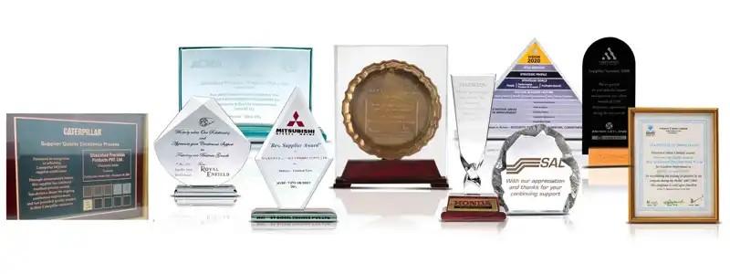 awards certifications
